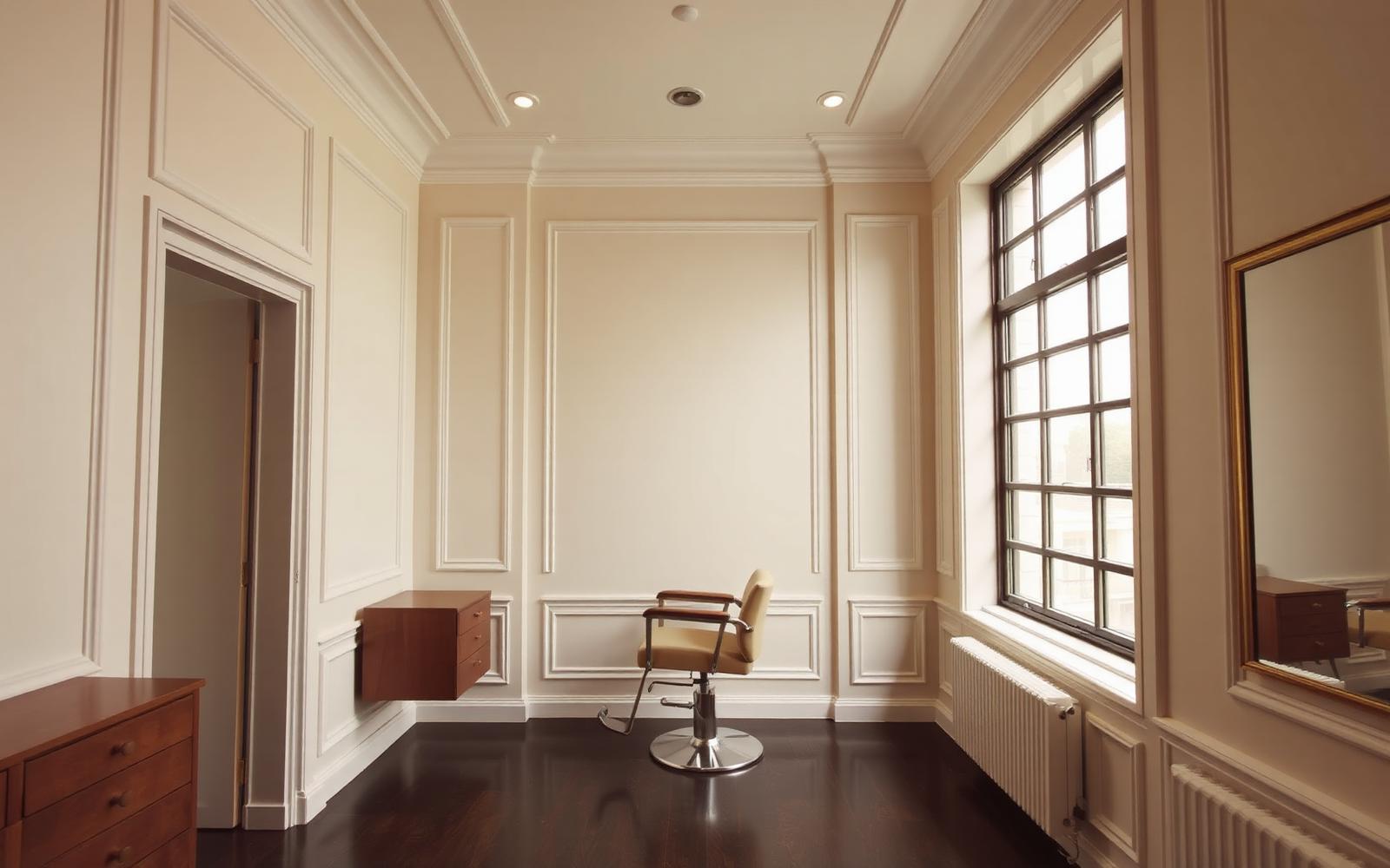 The Neny's Signature Hairs studio interior in Lekki, Lagos